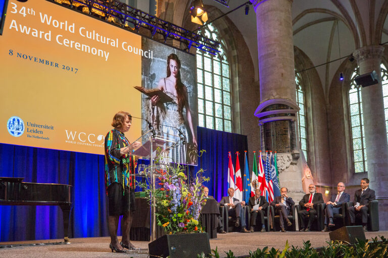 Leiden University hosting the 2017 WCC award ceremony.